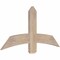 Ekena Millwork Bellingham Smooth Timber Gable Bracket, Douglas Fir, 48"W x 24"H x 1 1/2"D x 5 1/2"F, 12/12 Pitch GBW048X24X0206BEL00SDF - alternate 2